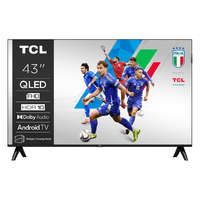 TCL TCL 43V5C televízió 109,2 cm (43") Full HD Smart TV Wi-Fi Fekete