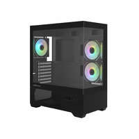 Zalman PC case CHRONIX V2 Mid Tower ARGB fan x3 black
