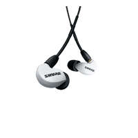 Shure Shure AONIC 215 Headset Vezetékes Hallójárati Hívás/zene Áttetsző, Fehér
