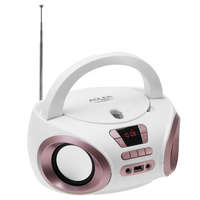 Adler Radio Boombox CD MP3 AD1181 white copper