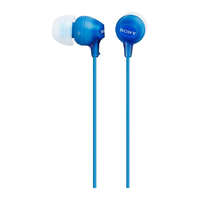 Sony Sony MDR-EX15AP Headset Vezetékes Hallójárati Hívás/zene Kék