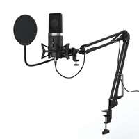 Hama Hama Stream 900 HD Studio Fekete Asztali mikrofon