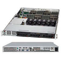 Supermicro Supermicro AS-1042G-TF félkész szerver Rack (1U) Fekete