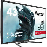 iiyama iiyama G-MASTER G4380UHSU-B1 108 cm (42.5") 3840 x 2160 pixelek 4K Ultra HD LED Fekete