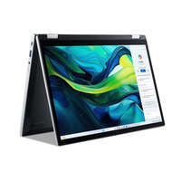 Acer Acer Aspire Go Spin 14 AGSP14-31PT-36R6 Intel Core 3 N355 Hibrid (2 az 1-ben) 35,6 cm (14") Érintőképernyő WUXGA 16 GB LPDDR5-SDRAM 512 GB SSD Wi-Fi 6 (802.11ax) Windows 11 Home Német Ezüst