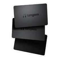 TANGEM Tangem Wallet 2.0 - Secure Crypto Wallet 3 Card Set (Black)