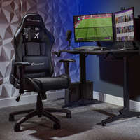 X Rocker X Rocker 2023027 gamer szék PC gamer szék Párnázott ülés Fekete