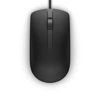 DELL DELL MS116 egér Irodai Kétkezes USB A típus Optikai 1000 DPI