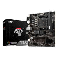 MSI MSI A520M PRO AMD A520 AM4 foglalat Micro ATX
