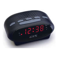 Ices Ices ICR-210 Óra Fekete