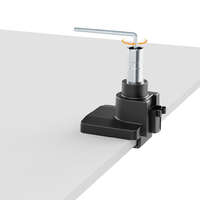 Maclean Maclean MC-968 Double Arm Monitor Mount with Gas Spring 17-57" 27 kg Heavy Duty Sturdy Full Motion Holder Bracket Max VESA 200x200