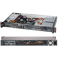 Supermicro Supermicro CSE-505-203B félkész szerver Rack (1U)