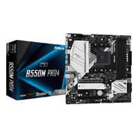 Asrock Asrock B550M Pro4 AMD B550 AM4 foglalat Micro ATX