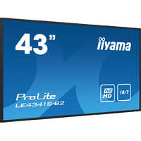 iiyama iiyama PROLITE LE4341S-B2 108 cm (42.5") LCD 350 cd/m2 Full HD Fekete 18/7