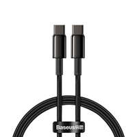 Baseus Baseus Data kábel USB-C / USB-C PD QC 100W 5A 2m, fekete