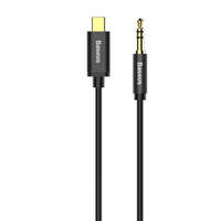 Baseus Baseus Yiven audio kábel USB-C / 3.5mm jack 1.2m, fekete