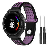 BSTRAP BStrap Silicone Sport szíj Garmin Forerunner 235, black/pink