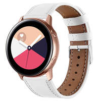 BSTRAP BStrap Leather Italy szíj Garmin Vivoactive 5, white