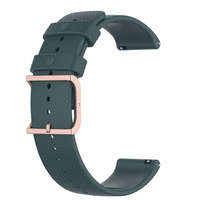 BSTRAP BStrap Silicone Rain szíj Huawei Watch 3 / 3 Pro, dark green