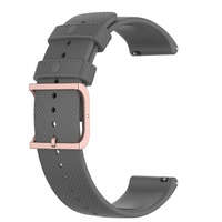 BSTRAP BStrap Silicone Rain szíj Huawei Watch 3 / 3 Pro, dark gray