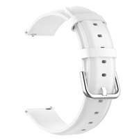BSTRAP Bstrap Leather Lux szíj Samsung Galaxy Watch Active 2 40/44mm, white