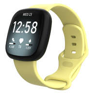 BSTRAP BStrap Silicone (Large) szíj Fitbit Versa 3, yellow