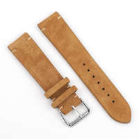 BSTRAP BStrap Suede Leather szíj Samsung Galaxy Watch Active 2 40/44mm, brown