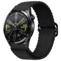 BSTRAP BStrap Elastic Nylon szíj Huawei Watch GT3 42mm, black