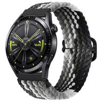 BSTRAP BStrap Elastic Nylon szíj Samsung Galaxy Watch 3 45mm, black qiao