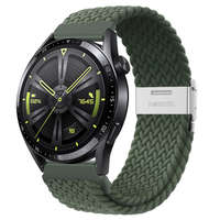 BSTRAP BStrap Elastic Nylon 2 szíj Huawei Watch 3 / 3 Pro, olive green