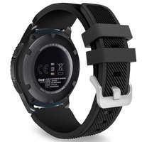 BSTRAP BStrap Silicone Sport szíj Samsung Gear S3, black