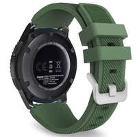 BSTRAP BStrap Silicone Sport szíj Xiaomi Watch S1 Active, dark green