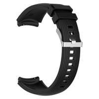 BSTRAP BStrap Silicone Davis szíj Huawei Watch GT 42mm, black