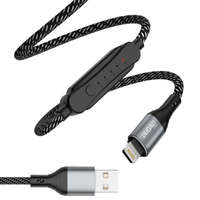 DUDAO Dudao L7 kábel USB / Lightning 5A 1m, fekete
