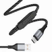 DUDAO Dudao L7 kábel USB / Micro USB 5A 1m, fekete