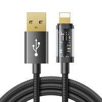 JOYROOM Joyroom Fast Charging kábel USB-C / Lightning 20W PD 1.2m, fekete