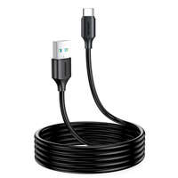 JOYROOM Joyroom Fast Charging kábel USB / USB-C 3A 2m, fekete