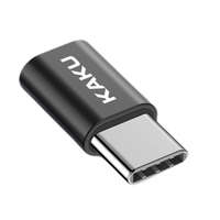 KAKU KAKU adapter USB-C / Micro USB, fekete
