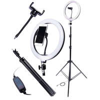 MG MG Ring Light LED körfény 60W + állvány 2.2m, fekete