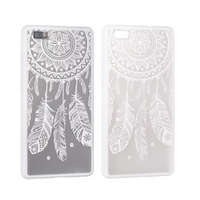 MG MG Lace Pattern 3 műanyag tok Samsung Galaxy J7 2017, fehér