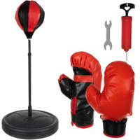 MG MG Punching Ball gyerek box zsák és box kesztyű, piros