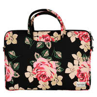 MG MG Wonder Briefcase laptop táska 15-16'' black and roses