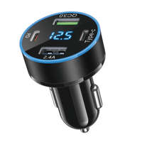 MG MG Four Port autós töltő 2x USB-C / 2x USB 50W, fekete