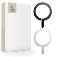 Tech-Protect Tech-Protect Metal Ring mágneses kör MagSafe 2db, fekete / ezüst