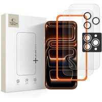 Tech-Protect Tech-Protect Easy Set 3x üvegfólia iPhone 16 Pro Max / 17 Pro Max