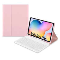 Tech-Protect Tech-Protect SC Pen tok billentyűzettel Samsung Galaxy Tab S6 Lite 10.4'' 2020 - 2024, rózsaszín