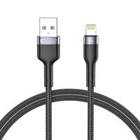 Tech-Protect Tech-Protect Ultraboost kábel USB / Lightning 2.4A 1m, fekete