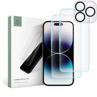Tech-Protect Tech-Protect Supreme Set üvegfólia iPhone 14 Pro Max