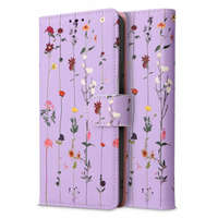 Tech-Protect Tech-Protect Wallet könyv tok Samsung Galaxy A14 4G / 5G, garden violet
