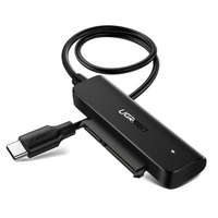 UGREEN Ugreen CM321 adapter HDD SSD 2.5'' SATA III 3.0 - USB-C 3.2, fekete
